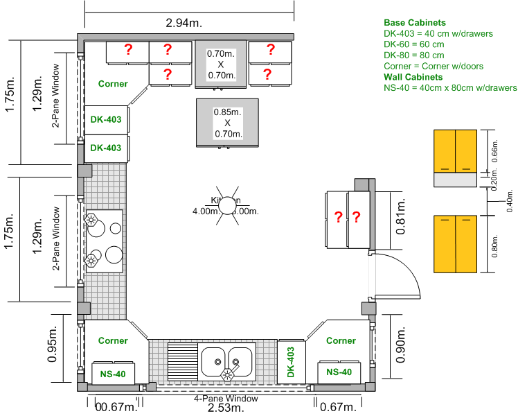 Floor Plan - Kitchen